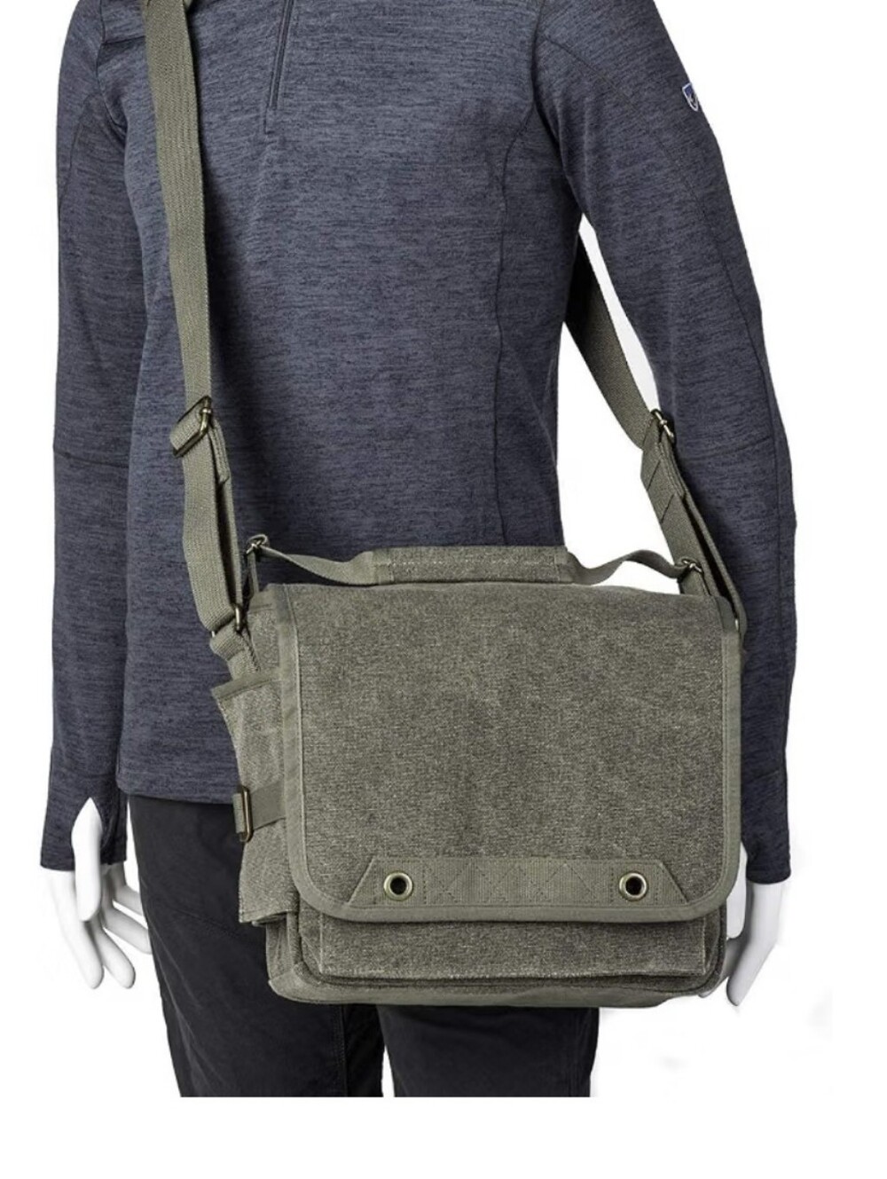 Think Tank Retrospective 7 V2.0 Canvas Shoulder Cameras Bag Pinstone Large NWOT - Picture 11 of 14